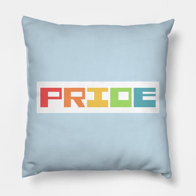 LGBTQ+ Pride Pillow by gray-cat