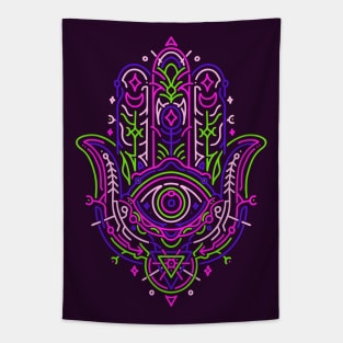 Hamsa Hand Vibe Tapestry