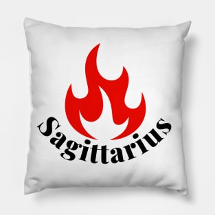 Fire Sign Sagittarius Pillow