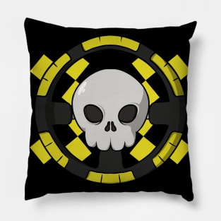 Taxi Drivers crew Jolly Roger pirate flag (no caption) Pillow