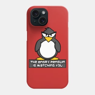 Angry Penguin Phone Case