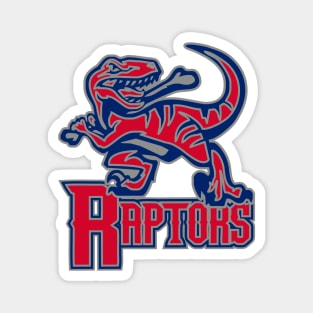 Raptors Baseball Logo Magnet