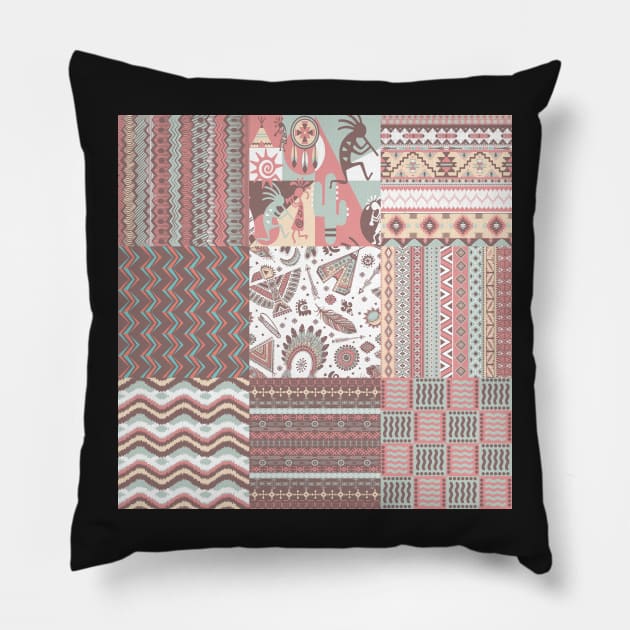 Tribal Baby 1 Pillow by implexity