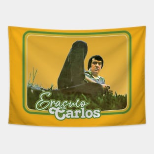 Erasmo Carlos /// Retro Fan Art Design Tapestry