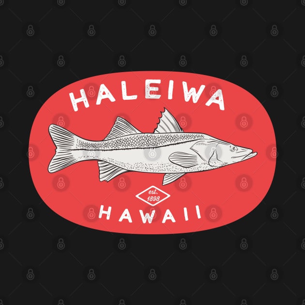 Haleiwa Hawaii Fishing by Eureka Shirts