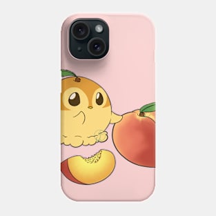 Penguinscoops - Peach Phone Case