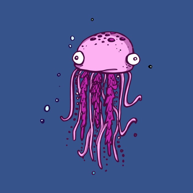 Awkward Jellyfish by laurenramer