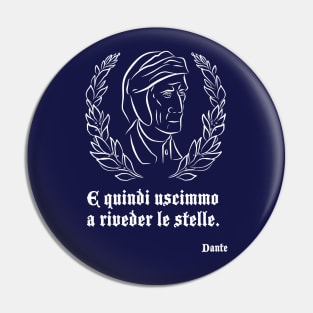 Dante Quote, The Divine Comedy, Inferno, Canto 34 Pin