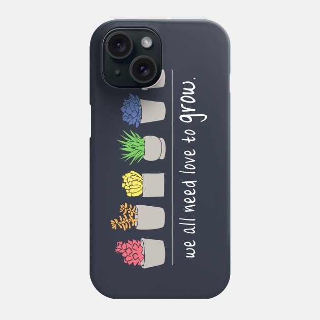 Succulent Pride Phone Case by meganrenaeart