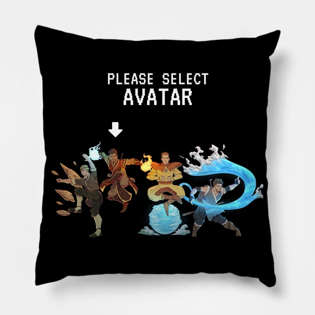 Please Select Character: RJ Pillow by RJ Tolson's Merch Store