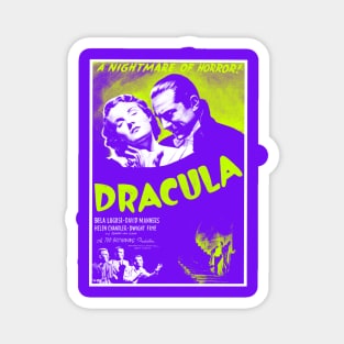 Dracula Bela Lugosi Horror Movie Poster Magnet