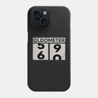 Oldometer 59-60 | 60th Birthday Gift Phone Case