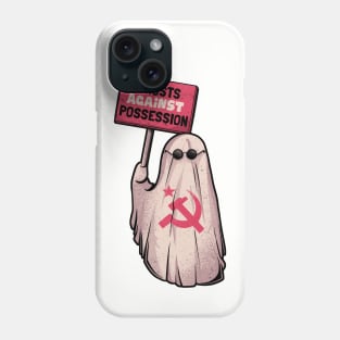 Ghosts Against Possession - Funny Communist Ghost Gift Phone Case