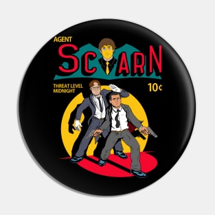 Scarn Comic Pin