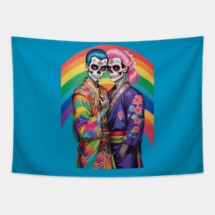 Rainbow Reverie Tapestry