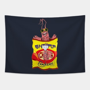 Shrimp Crackers Tapestry