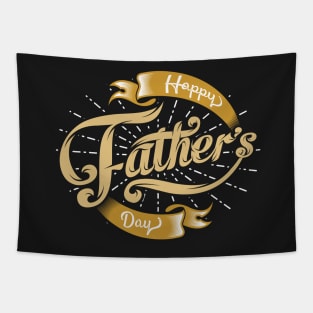 Happy Fathers Day - daddy Gift Tapestry