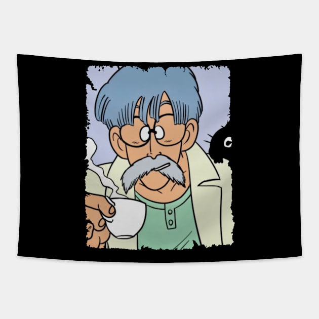 DR BRIEF MERCH VTG Tapestry by kuzza.co