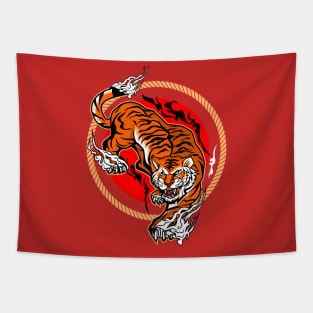 MYTHICAL TIGER Tapestry