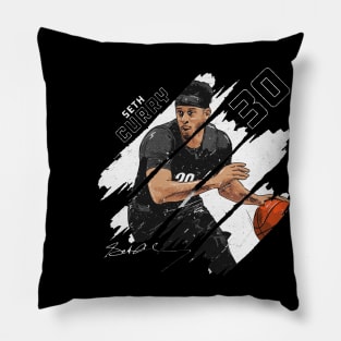 Seth Curry Brooklyn Stripes Pillow