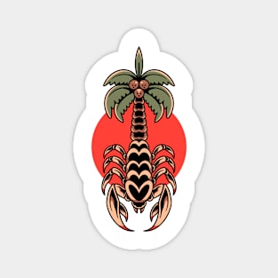 summer scorpion tattoo Magnet