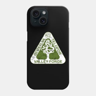 Silent Running: Valley Forge Emblem GREEN VERSION WORN LOOK Phone Case