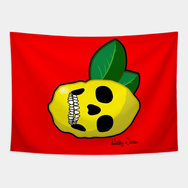 Three Lemons Win Tapestry by Harley Warren