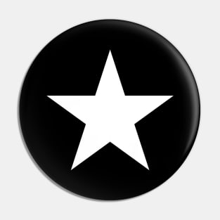 White star Pin