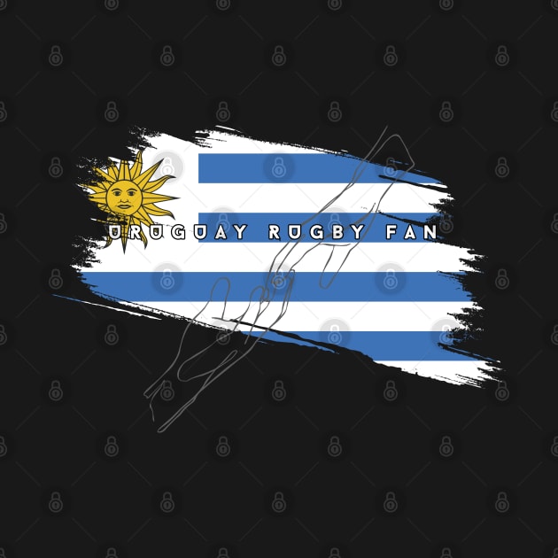 Minimalist Rugby Part 3 #021 - Uruguay Rugby Fan by SYDL