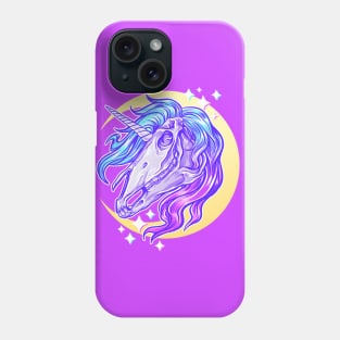 Unicorn Skull Phone Case