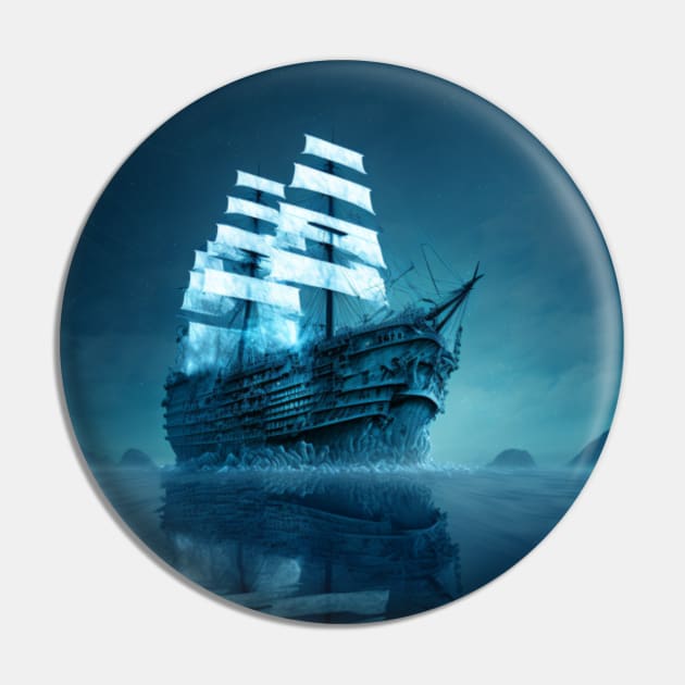 Creepy ghost ship at night Pin by KK-Royal