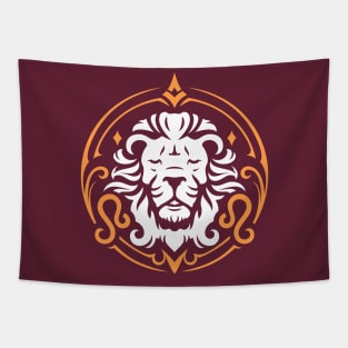 Vintage Leo Zodiac Symbol // Proud Leo Horoscope Sign Astrology Tapestry