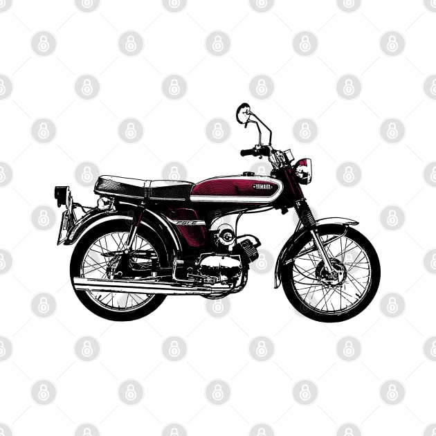 70's FS1E bike- fizzy, mopeds from your memory by Cimbart