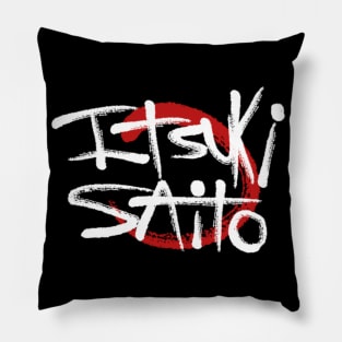 Itsuki Saito Logo Tee Pillow