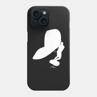 Surfer with wingfoil Phone Case