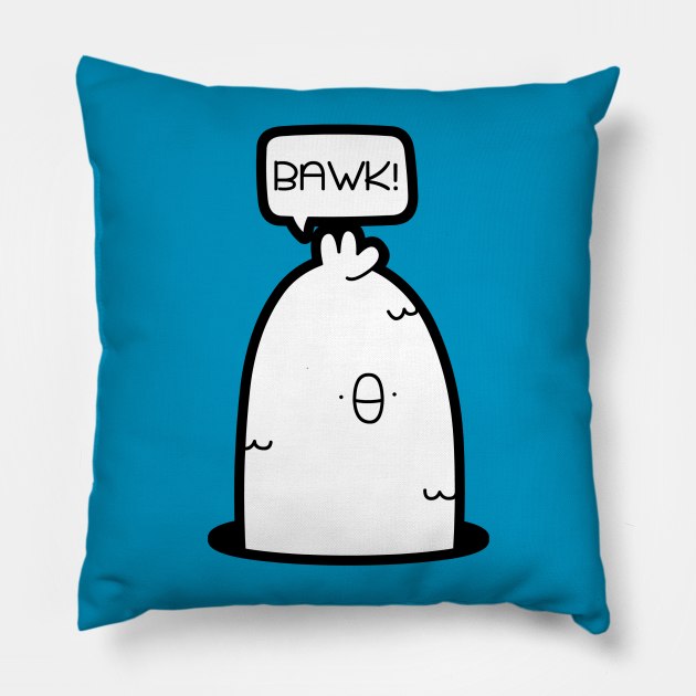 Bawk! Pillow by timbo