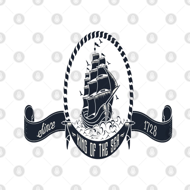 Amazing Marin king of sea Logo by Hohohaxi