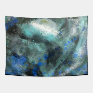 Fluid Abstract Painting Tapestry