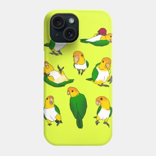 caique doodle pattern Phone Case