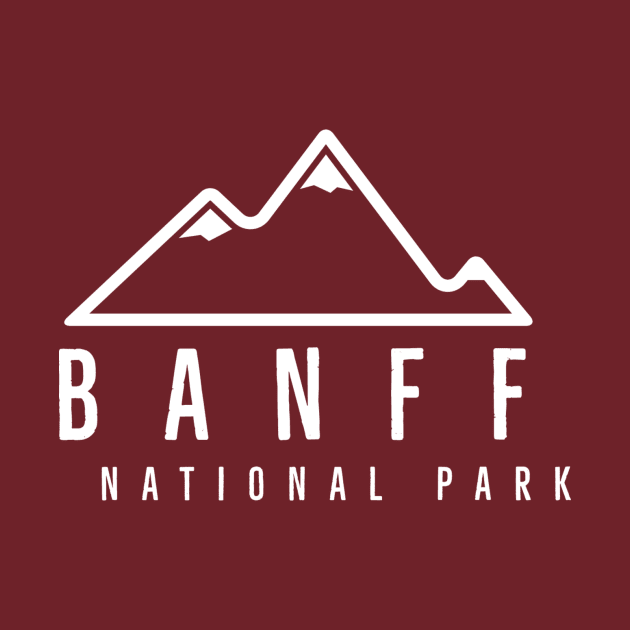 Banff National Park - Simple Graphic by loudestkitten