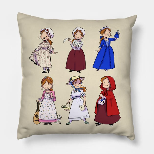 Felicity Merriman Pillow by LaurenS