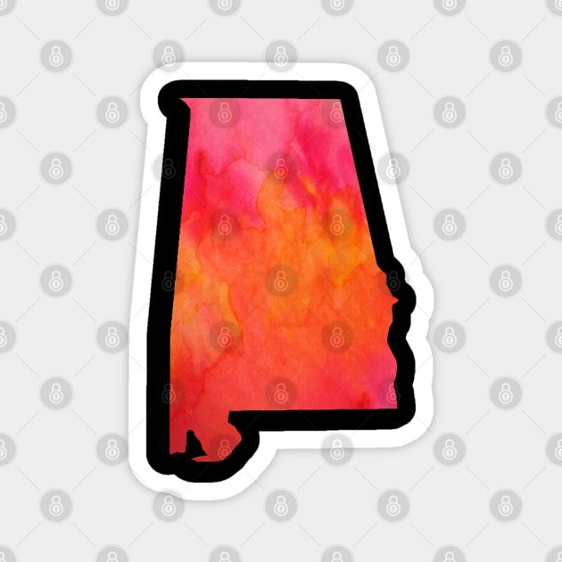 Alabama Magnet by doodlesbydani