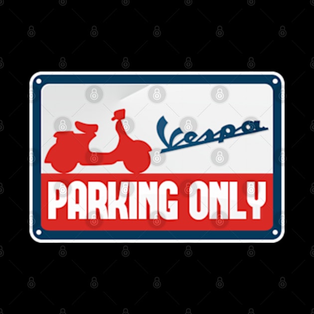 vespa parking only by vespatology