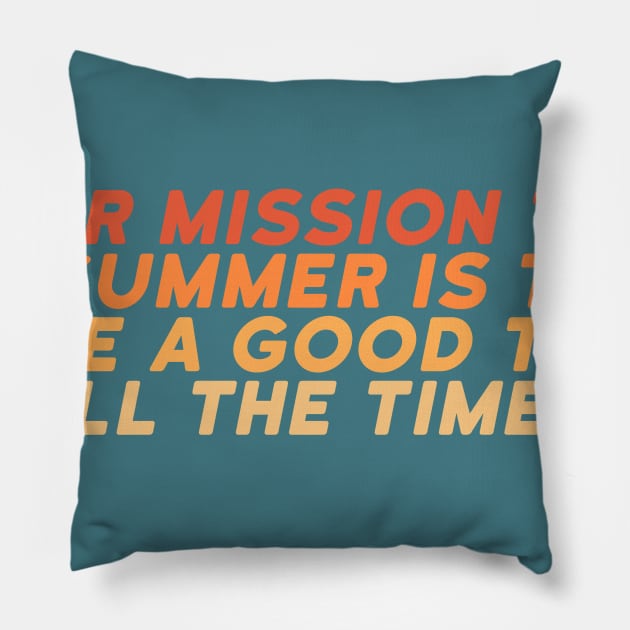 Outer Banks Quote Pillow by EbukaAmadiObi19