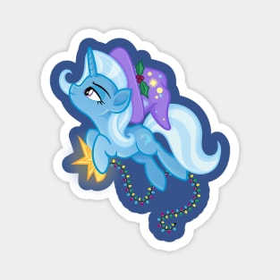 My Little Pony Christmas trixie Lulamoon Magnet