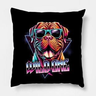 Wild One Dogue de Bordeaux Dog Pillow