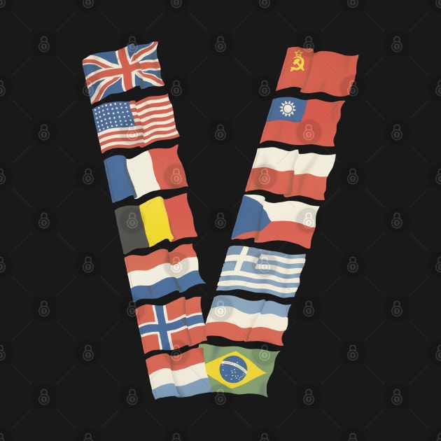 WWII Allies Flags by Distant War