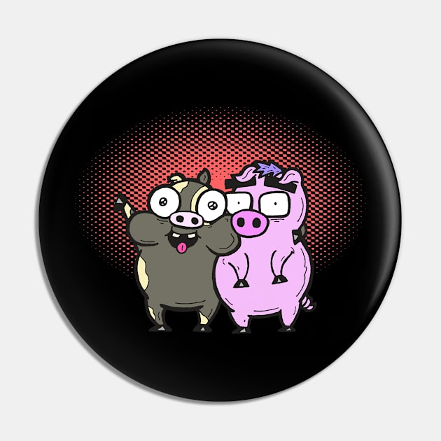 Cash Grab Pigs - Besties! Pin by calavara