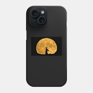 Samurai at night Phone Case