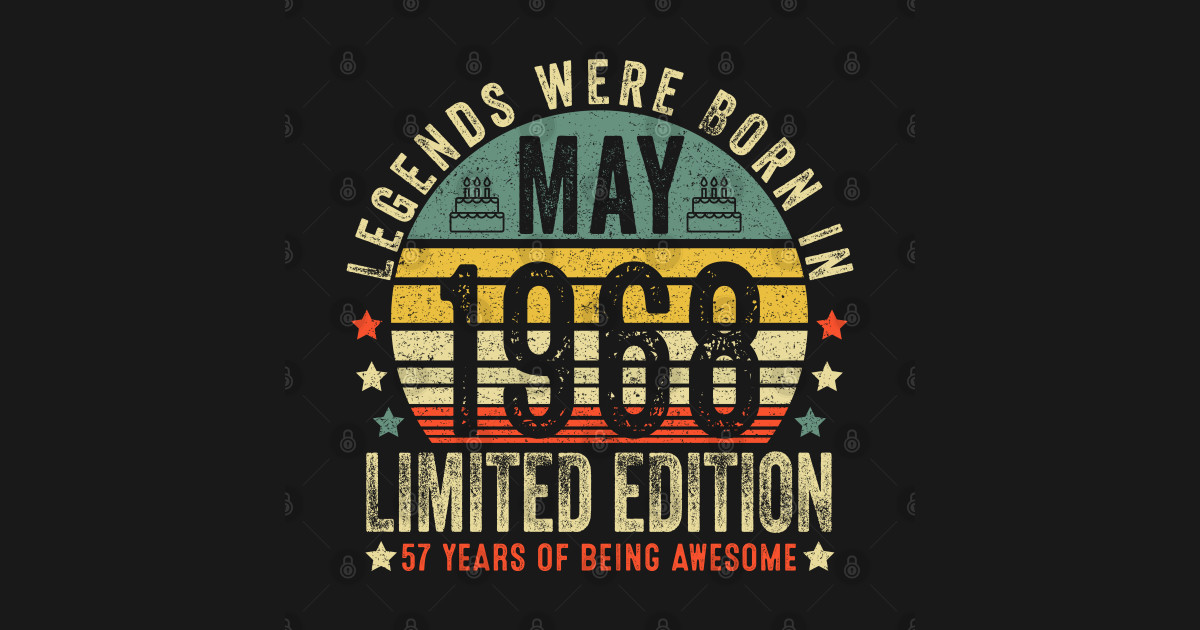 T-Shirt Del 57° Compleanno 1968 Divertente Per Uomo Regalo Per - Foto 11